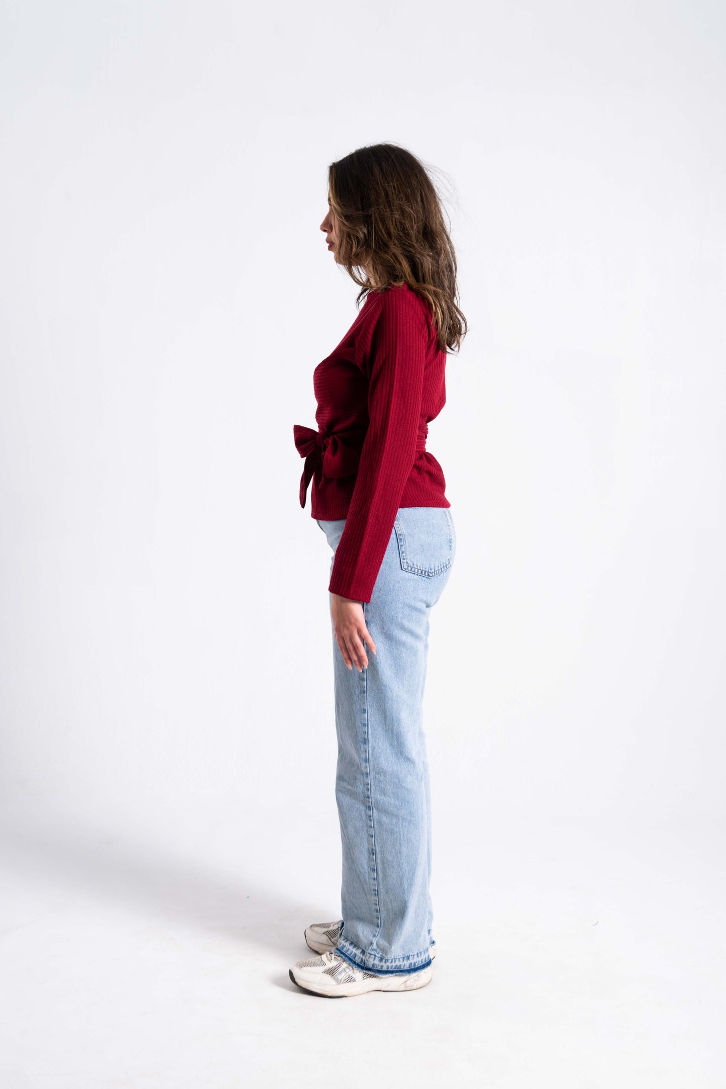 Maroon Grace Blouse