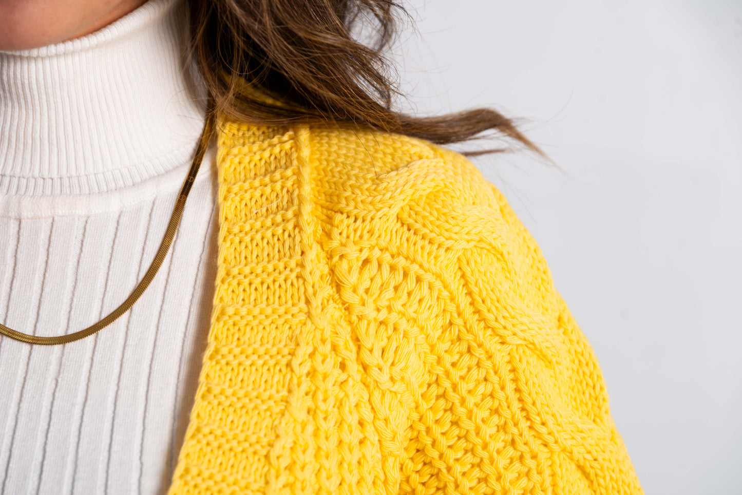 Yellow Grace Cardigan