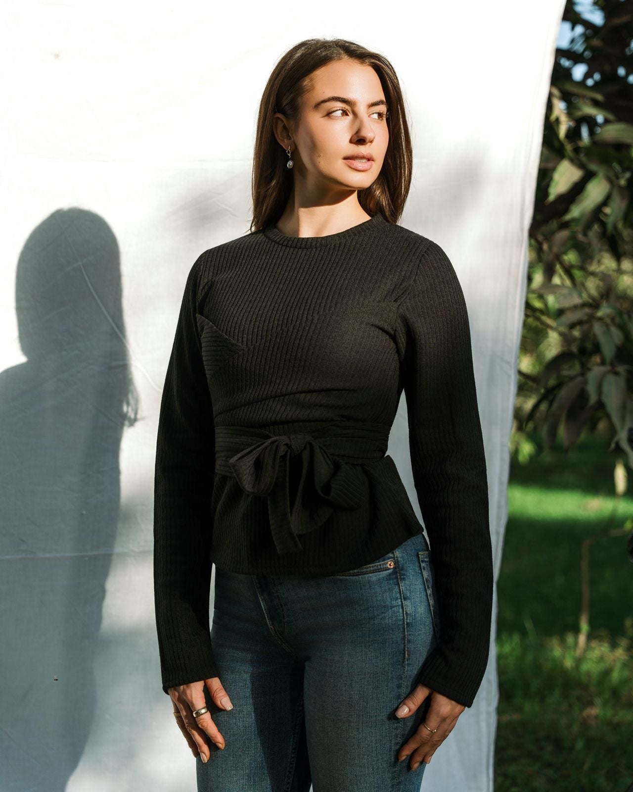 The Anchor Blouse - Black