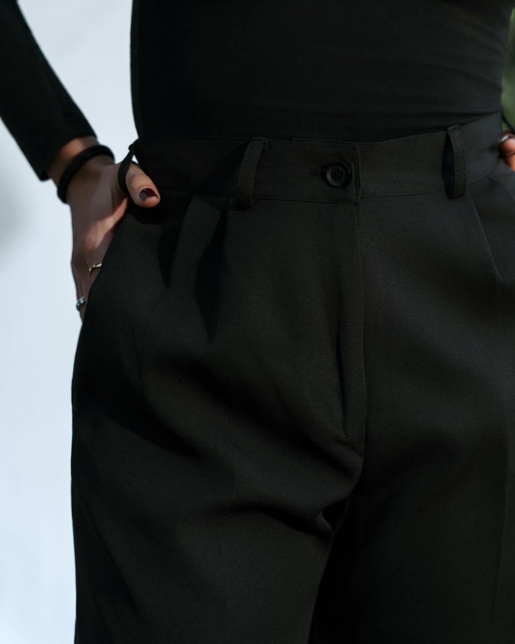 Black Classic Pants