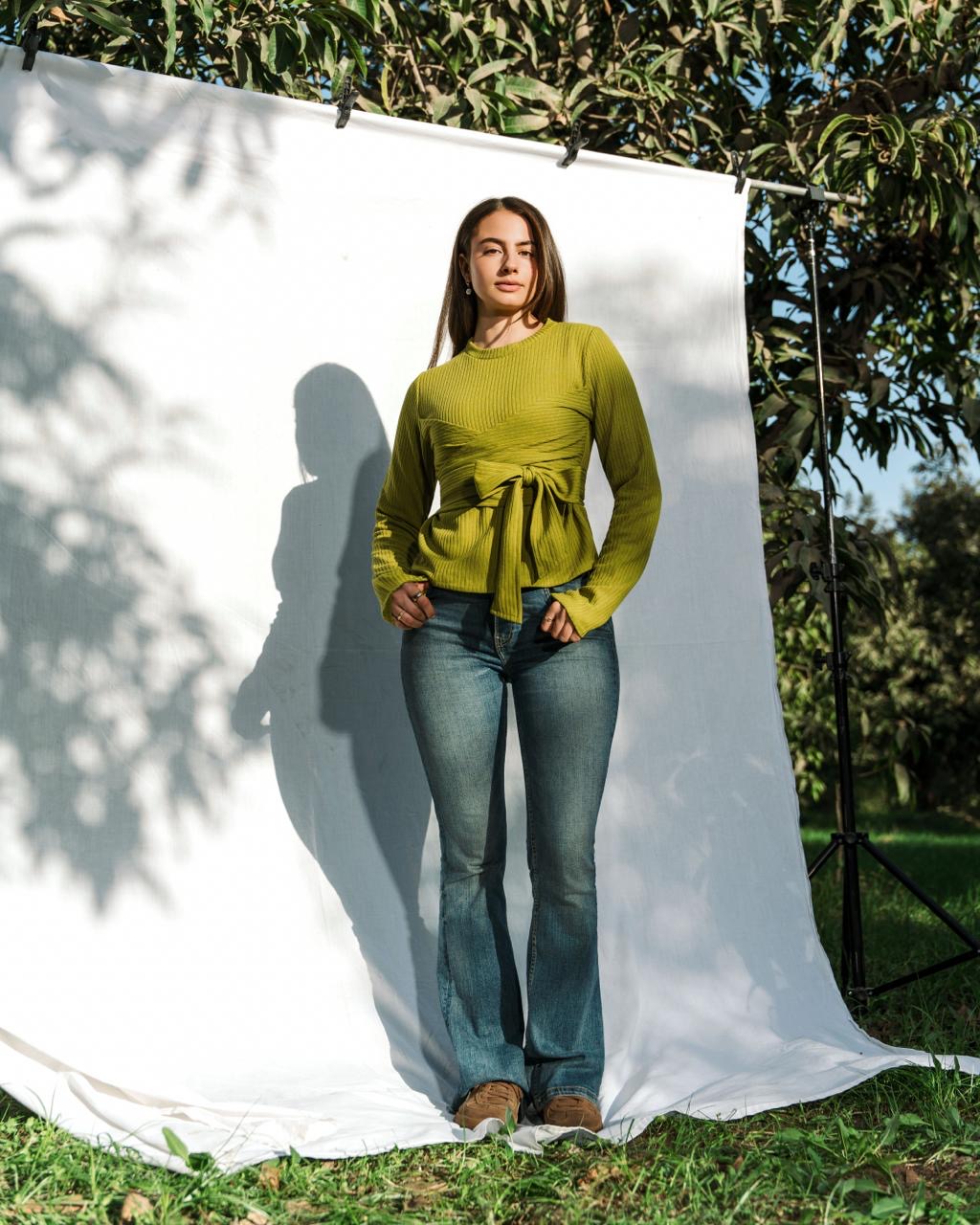 The Anchor Blouse - Mint Green