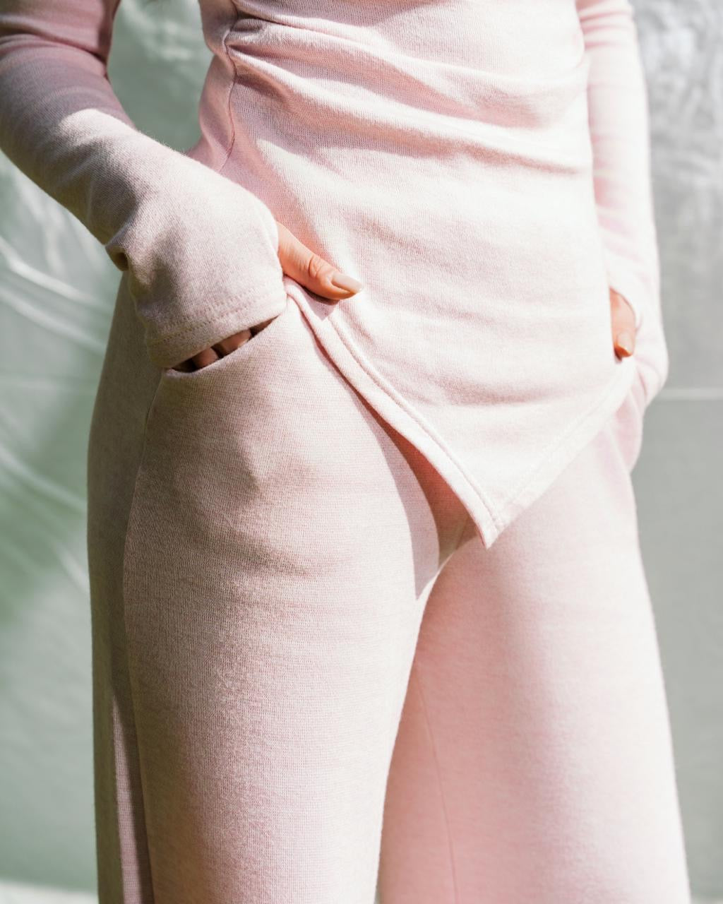 The Signature knit Set - Pink