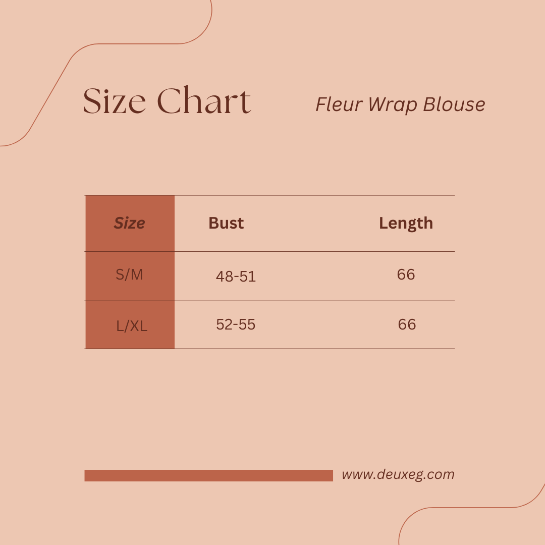 The Fleur Wrap Blouse