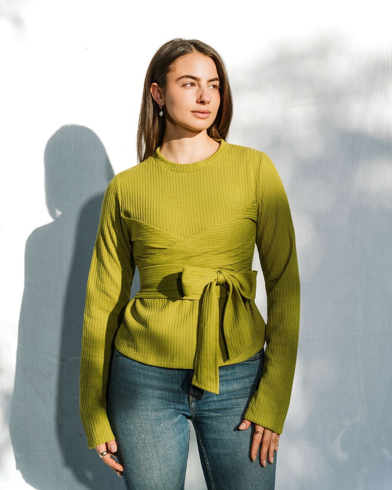 The Anchor Blouse - Mint Green