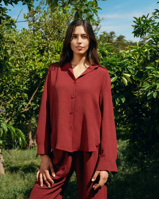 The Soleil Set - Crimson Red
