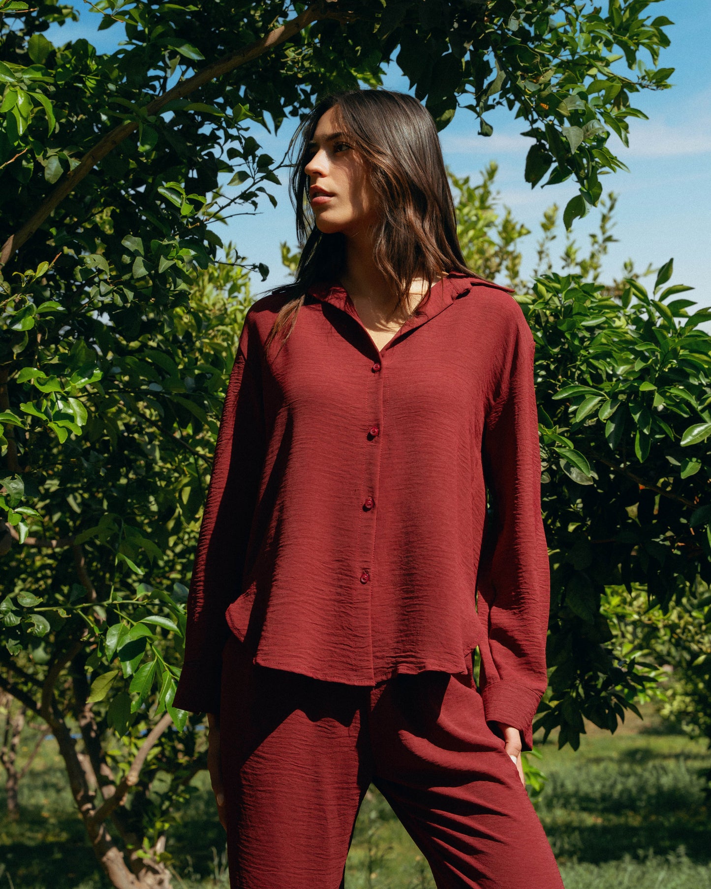 The Soleil Set - Crimson Red