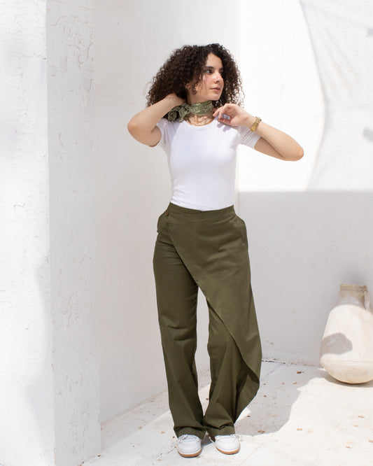 Sway Fold Wrap Pants