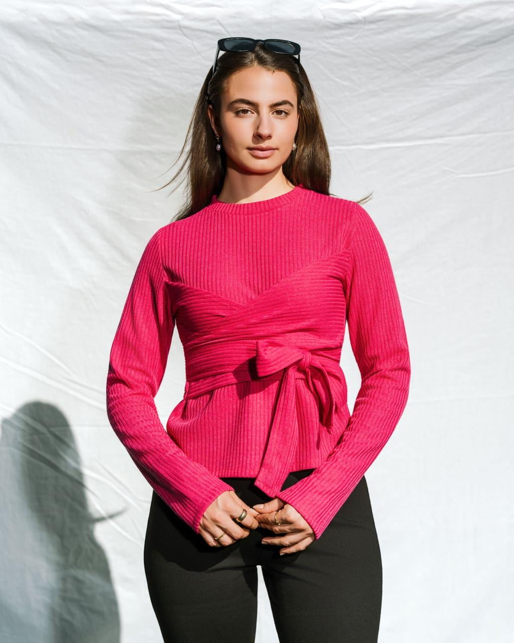 The Anchor Blouse - Pink