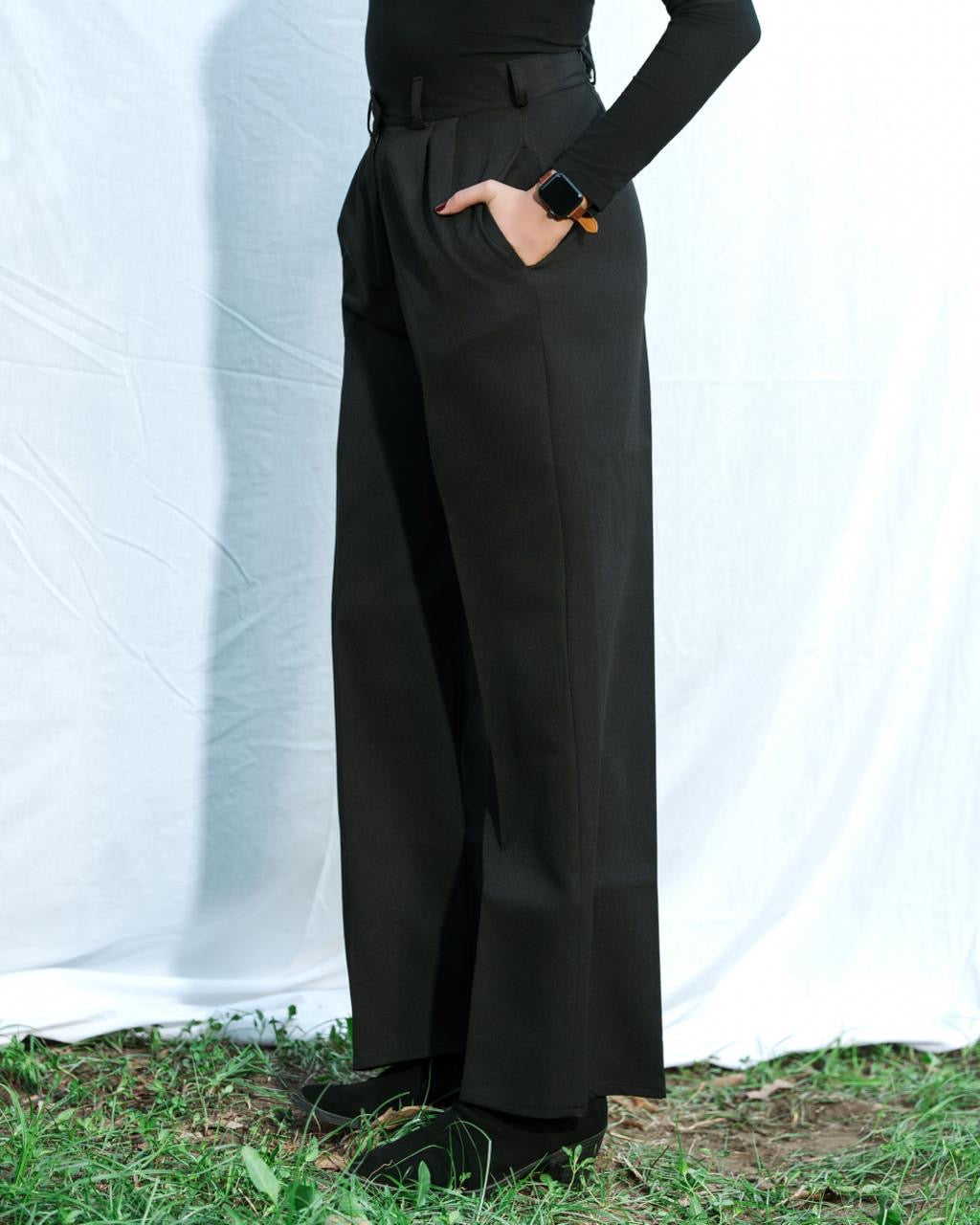 Black Classic Pants
